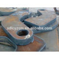 Small Circle steel plate